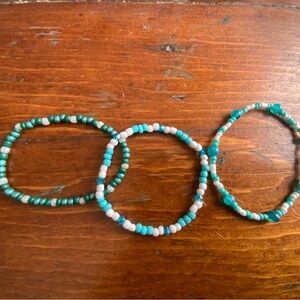Beaded Stretch Bracelets Set
